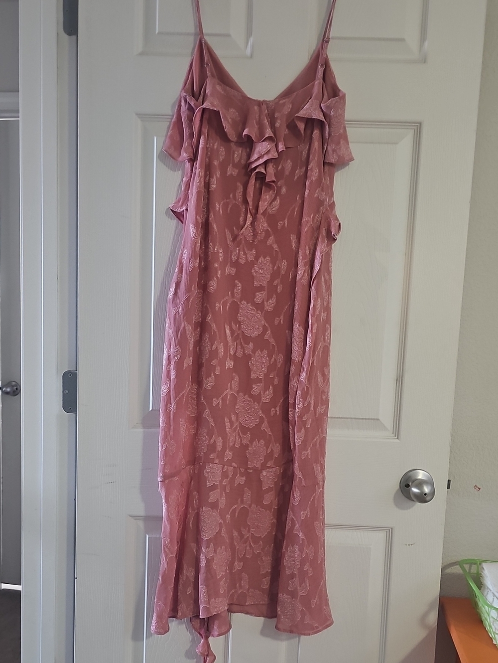Zara Ruffle Slip Dress - Picture 4 of 11